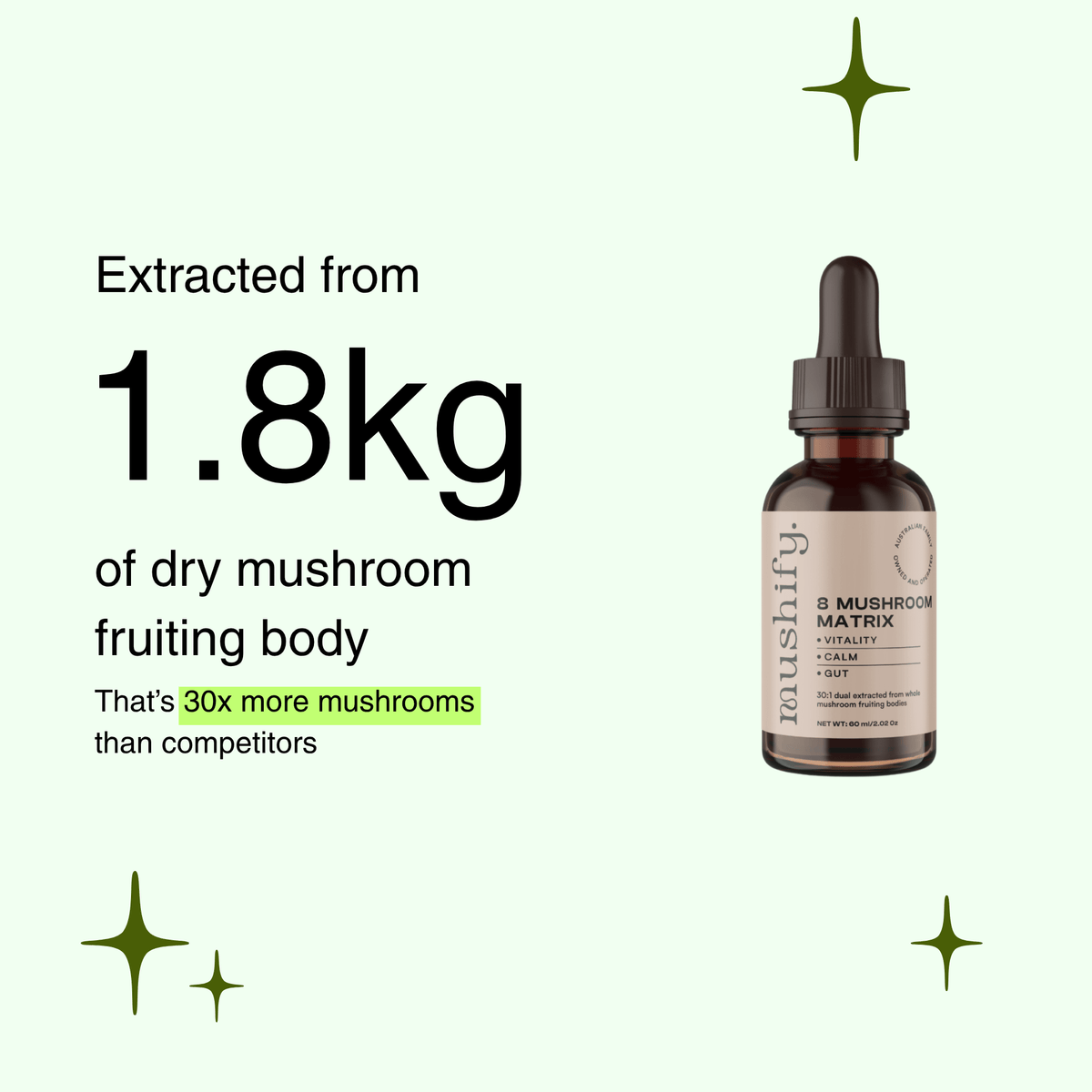 8-Mushroom Matrix - Vitality - Mushify