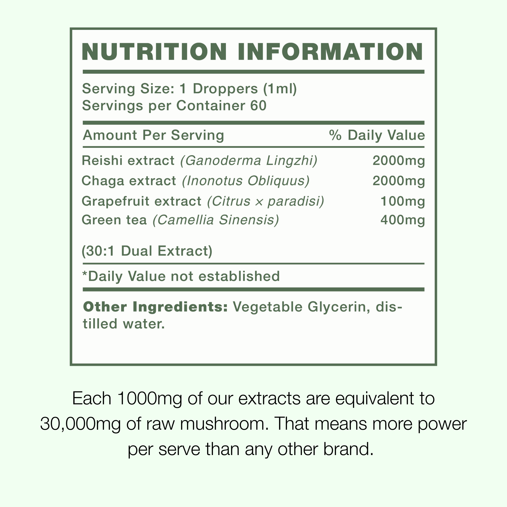 Immune Pump - Chaga, Reishi &amp; Green Tea