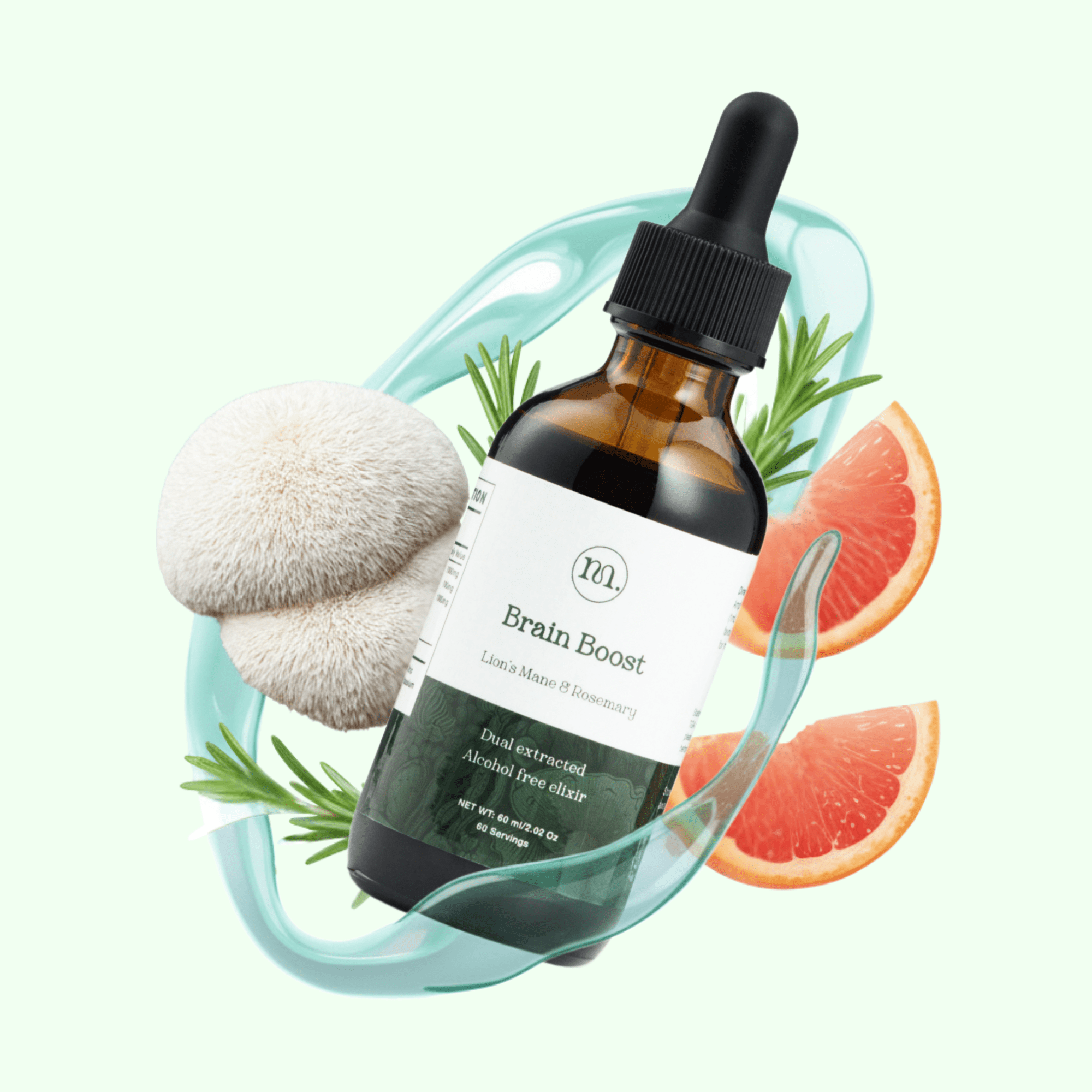 Brain Boost - Lion&#39;s mane &amp; Rosemary - Mushify Lion&#39;s mane extract