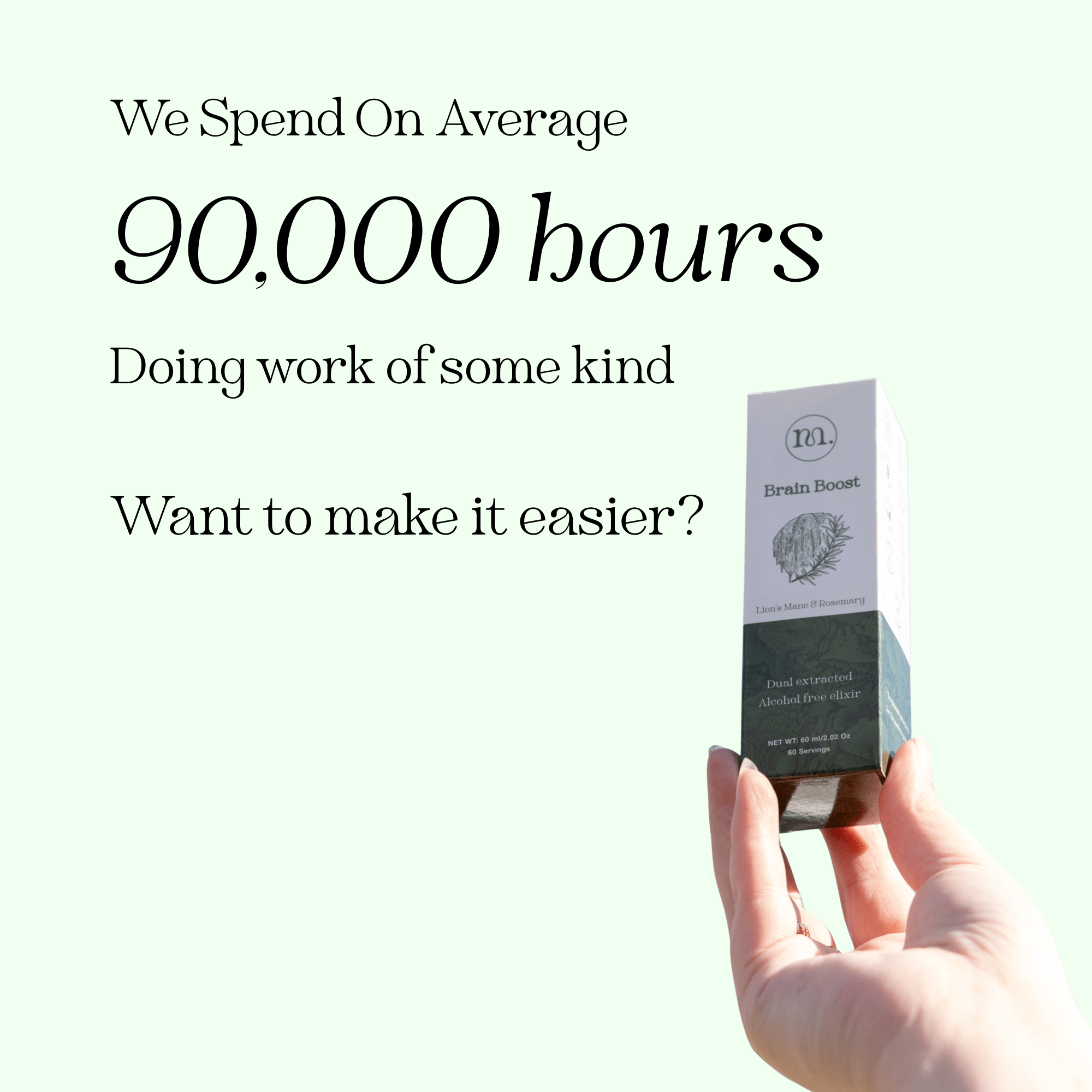 Brain Boost - Lion's mane &amp; Rosemary - Mushify Lion's mane extract