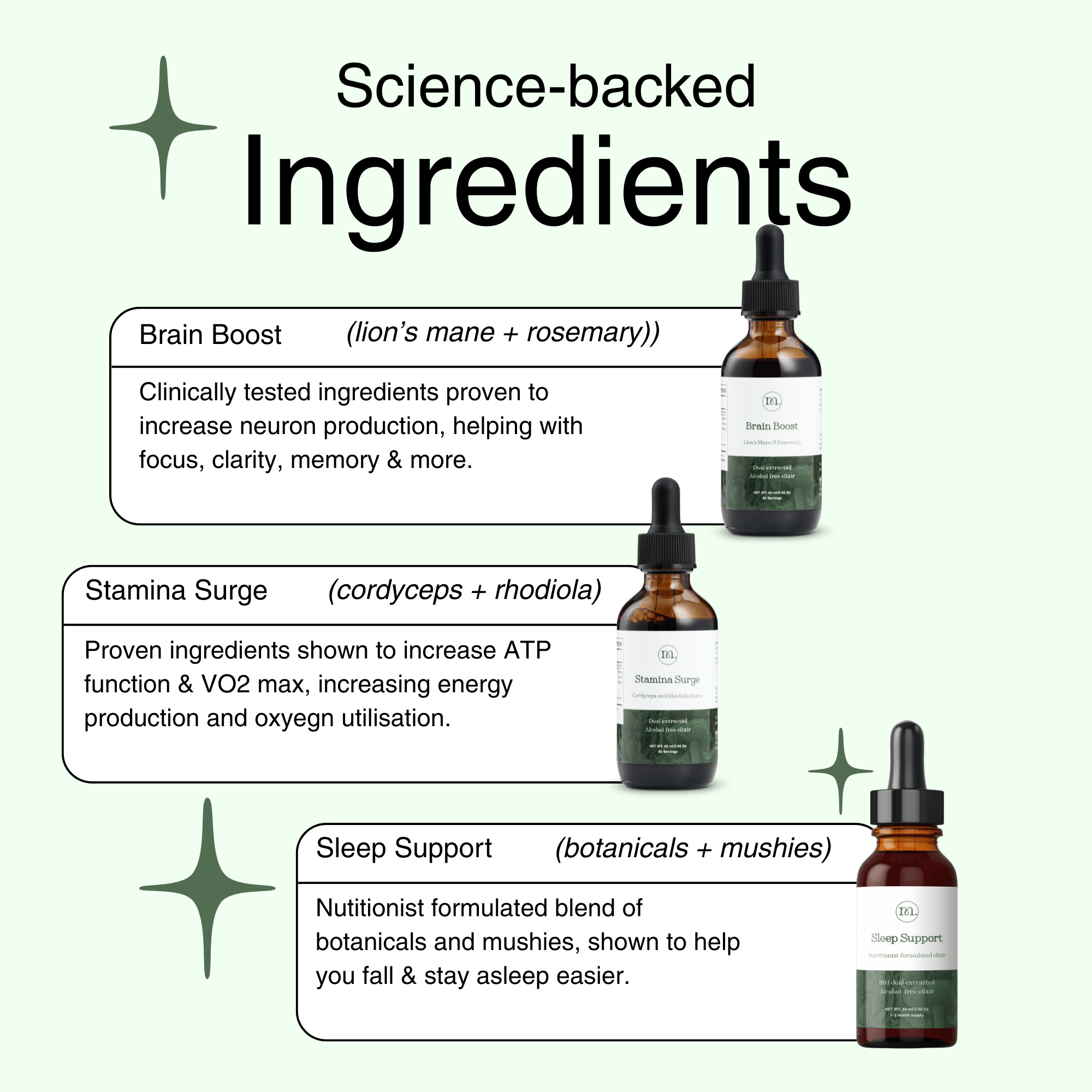 Brain, Energy & Sleep - Mushify