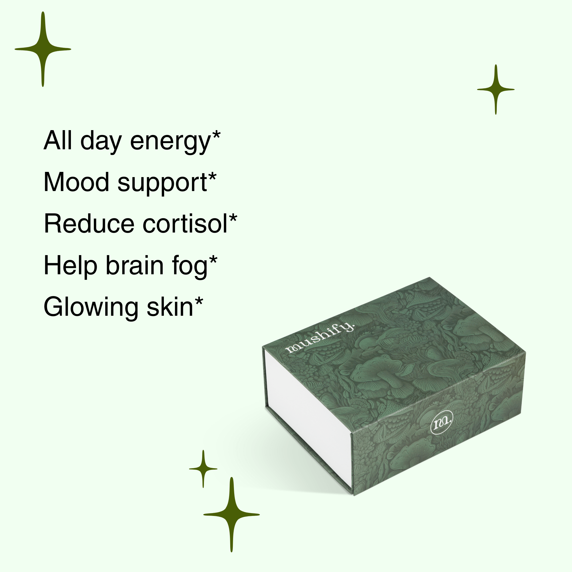 Daily Vitality Stack | The Complete Mushroom + Herb Extract Pack - Mushify