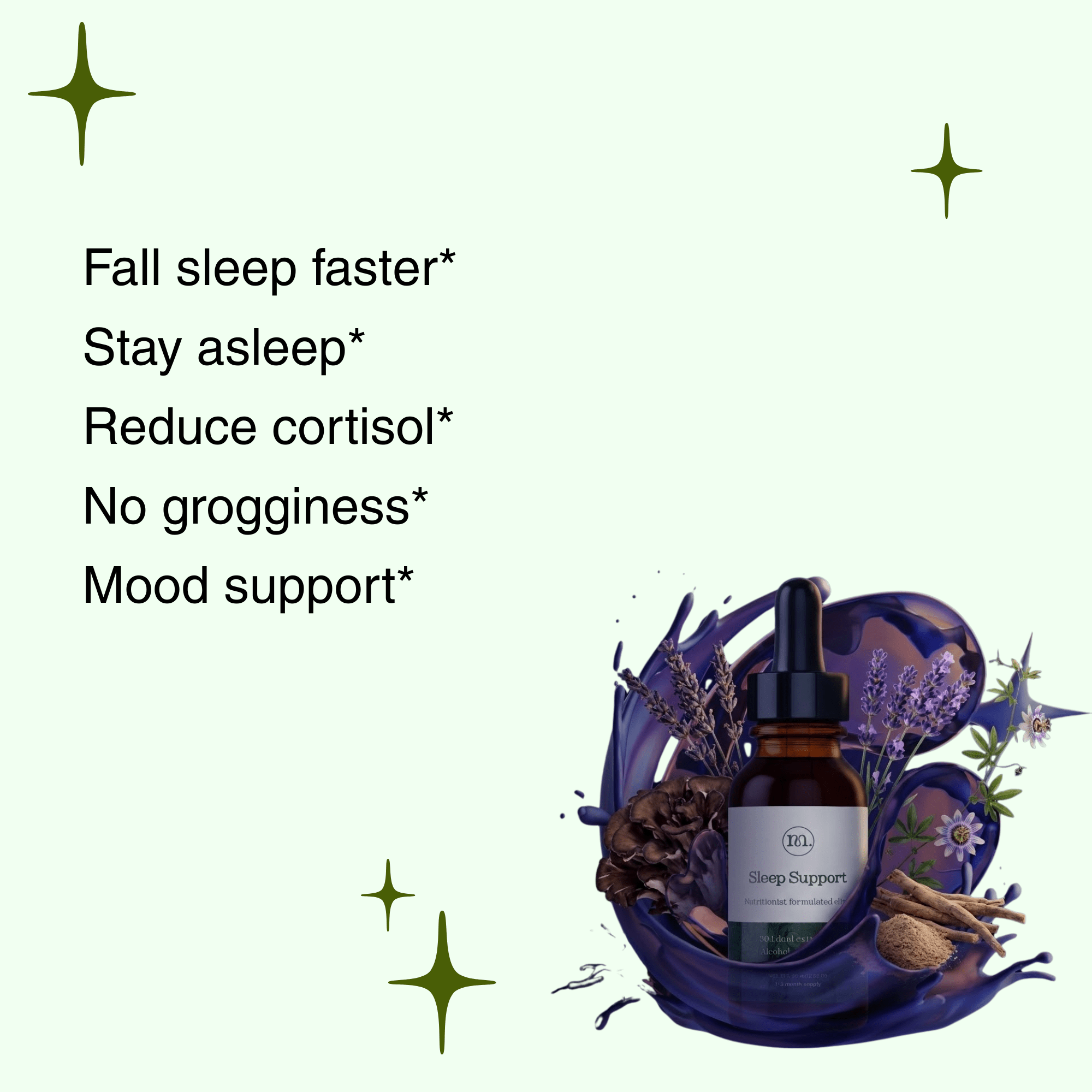 Sleep Support - All Natural Sleep Aid - Mushify