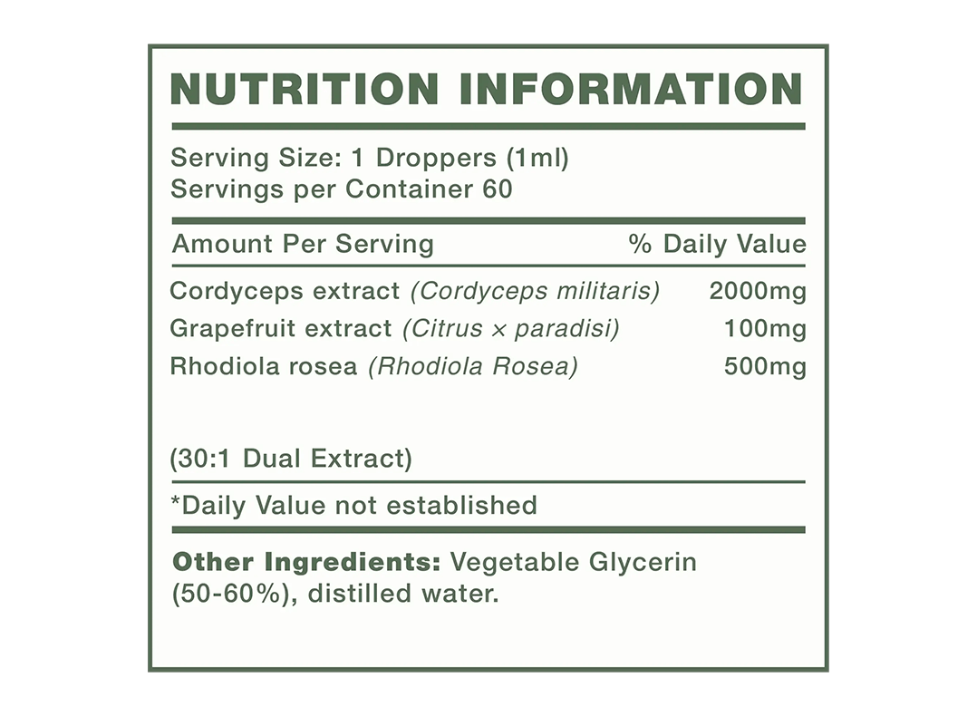 Stamina Surge - Mushify Cordyceps extract