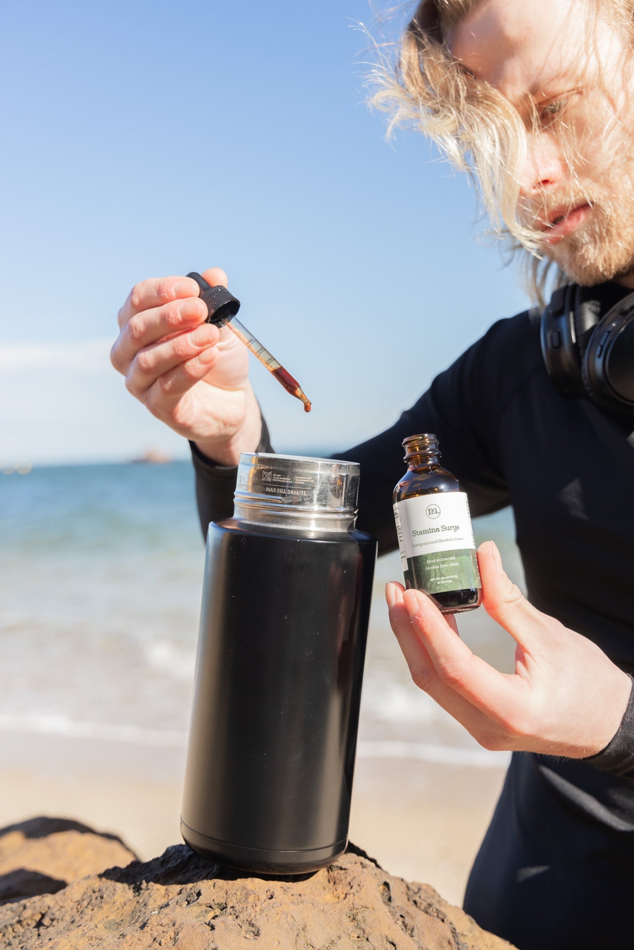 Stamina Surge - Cordyceps &amp; Rhodiola - Mushify Cordyceps extract